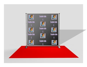 Step and Repeat 8' by 8' Banner